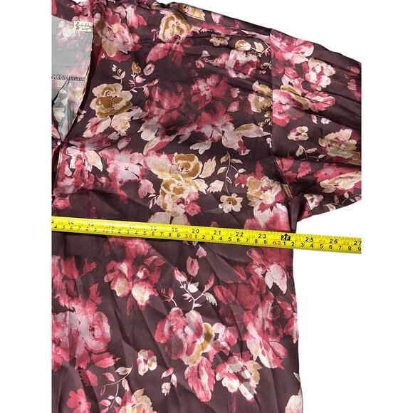 Intimately Free People Floral PJ Women Top *Dimensions in Pictures* - Picture 4 of 5